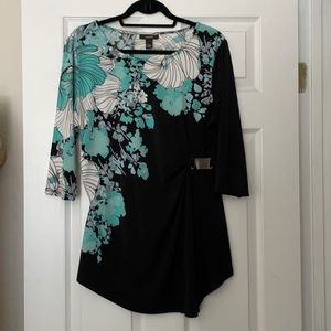 Alfani faux Wrap Tunic sz L